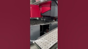 HOGI flexible panel bender with Automatic loading and unloading of traveling frame #panelbender