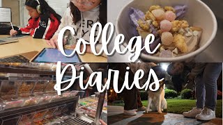 College Diaries: Late Study Session @ UCSD Geisel Library & Yogurt World