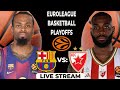Live Euro League Basketball Playoffs: FC Barcelona vs Red Star Belgrad: