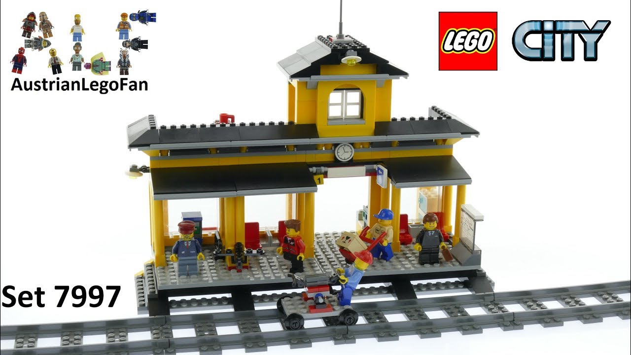 City 7997 Train Station - Lego Speed Build - YouTube