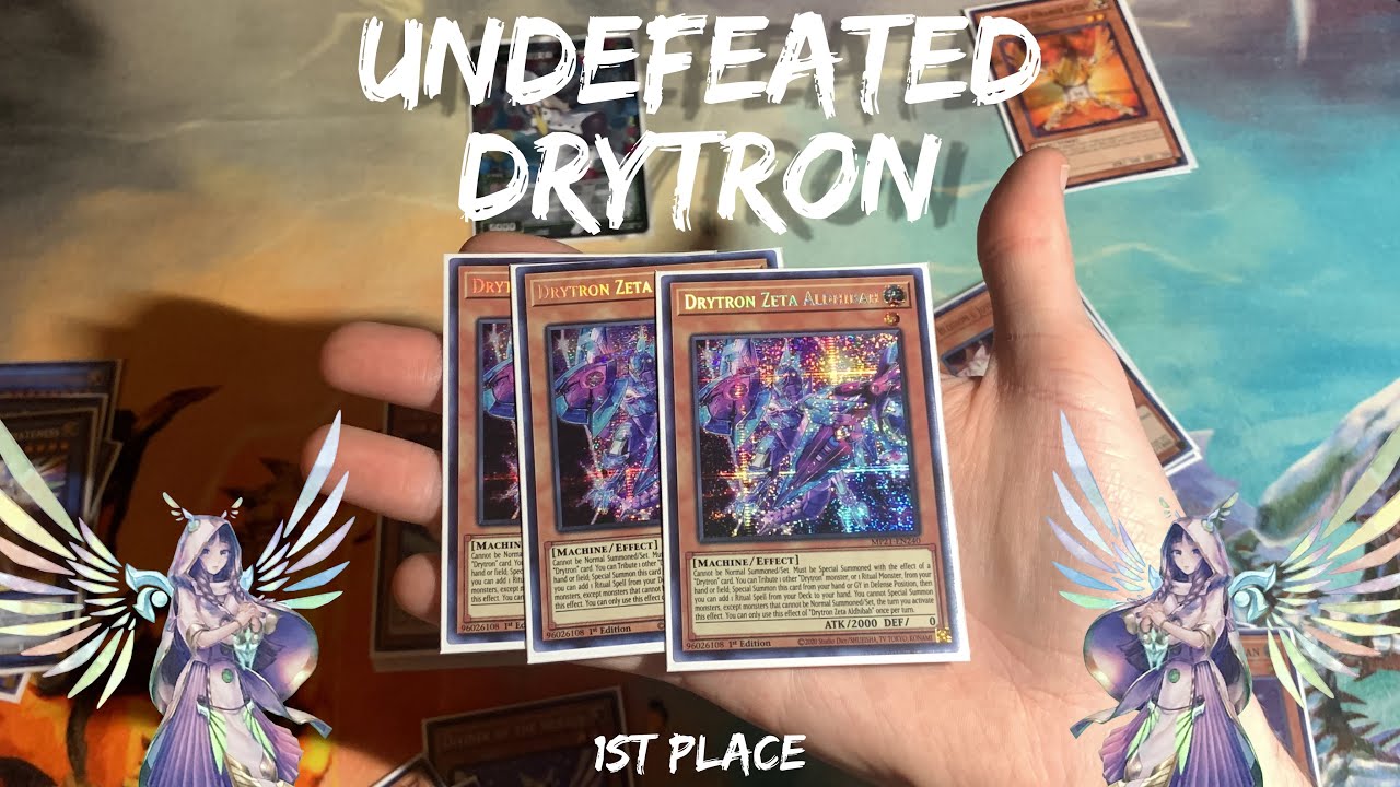 Drytron Deck Profile - (8-1) 1ST PLACE 2021 MEGATIN CASE TOURNAMENT Ft. Isaac (UNDEFEATED TOP CUT)