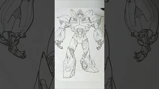 Bumblebee transformation coloring! 🤖💛 Watch it come alive!
