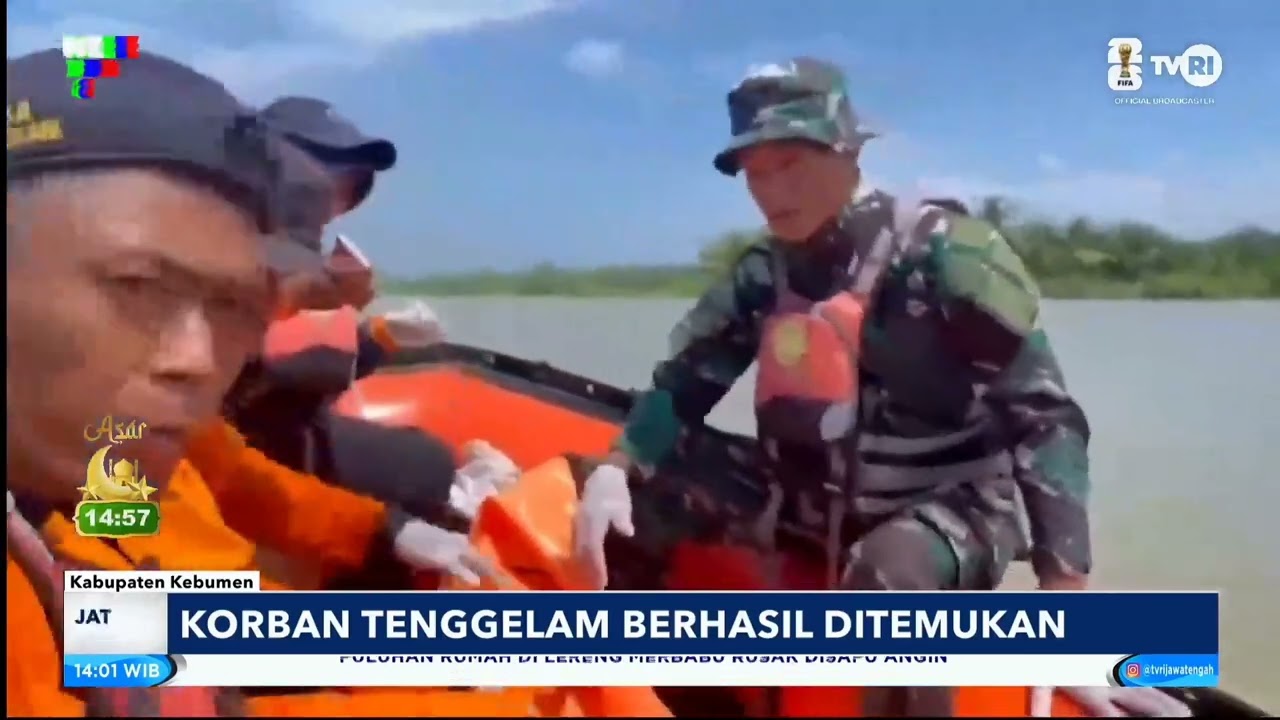 Korban Tenggelam Berhasil Ditemukan