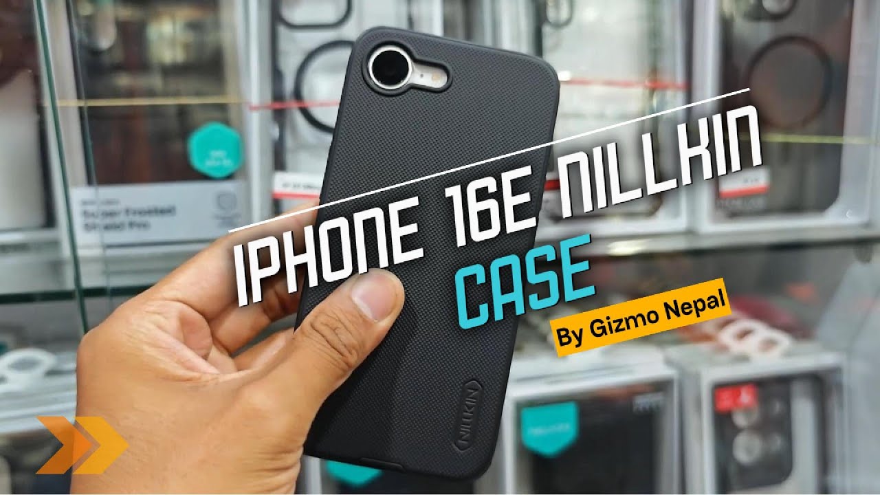Nillkin Super Frosted Shield Pro Matte cover case for Apple iPhone 16e || Gizmo Nepal