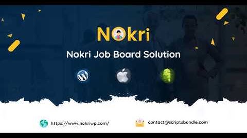 Theme Options of Nokri Job Board Wordpress Theme (Old Dec 3, 2018 )