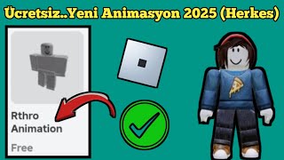 Aman Tanrım Ücretsiz.. Animasyonlar Roblox Yeni Güncelleme 2025