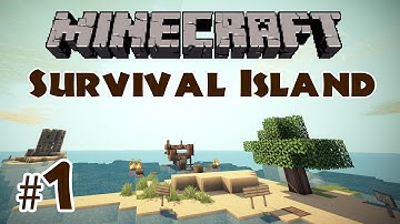 Minecraft Survival Island: Part 1 - Secret Chamber