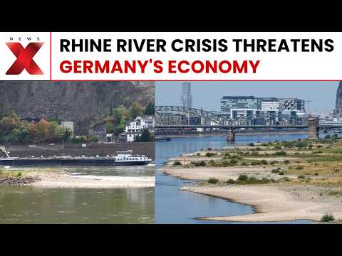 Germany Faces Massive Economic Losses As Rhine River Water Levels Fall | NewsX