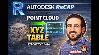 How to Extract Point Cloud Data into Coordinate Tables Using Autodesk ReCAP