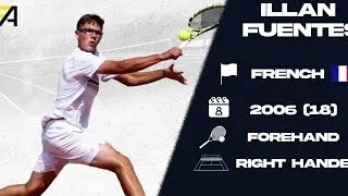 College Tennis recruiting video - Ilan Fuentes