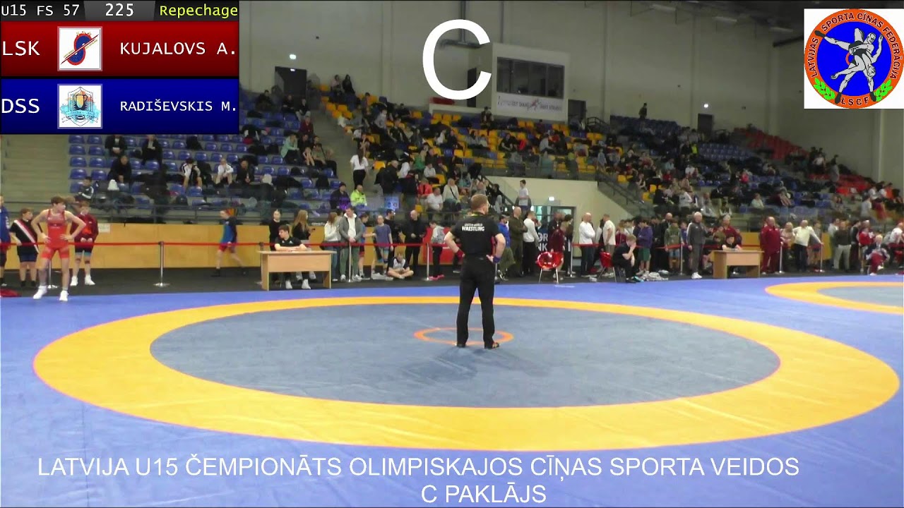 LATVIJAS ČEMPIONĀTS OLIMPISKAJOS CĪŅAS VEIDOS PIEAUGUŠAJIEM C PAKLĀJS 7.03.2026.