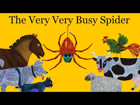 The Very Busy Spider - Animated Children's Book - YouTube