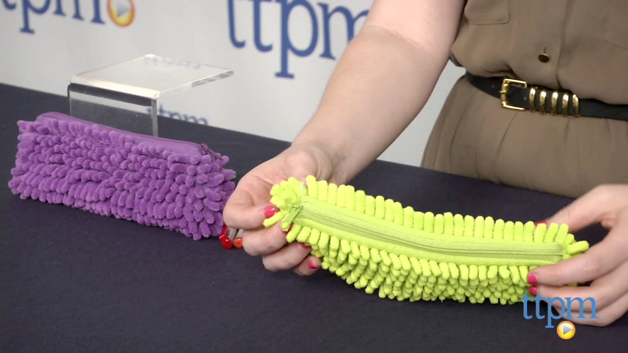 Fuzzy Pencil Cases from Yoobi