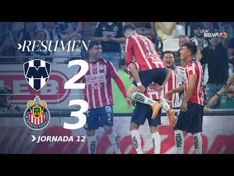 Chivas le gana a Rayados y sigue de líder en la Liga MX