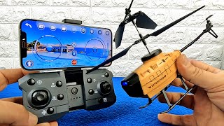 Rc Helicopter Low Cost Ky202 Stabilized Automatic Takeoff Landing App Cam Obstacle Avoidance