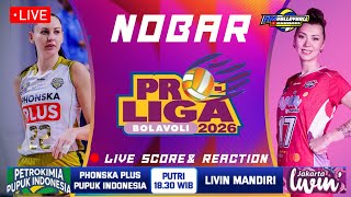 LIVE SCORE PROLIGA 2026 - PHONSKA PLUS vs LIVIN MANDIRI #PROLIGA2026