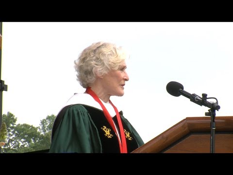 Commencement 2019: Glenn Close's keynote