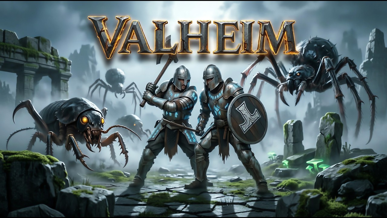 Бот и Lionez в VALHEIM - Новый биом - Туманные земли!