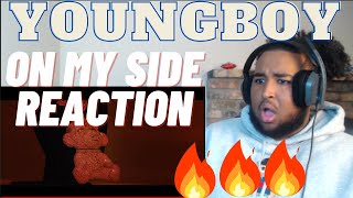 THIS WAS FIRE!! | YoungBoy Never Broke Again - On My Side [Official Music Video] REACTION!!!!