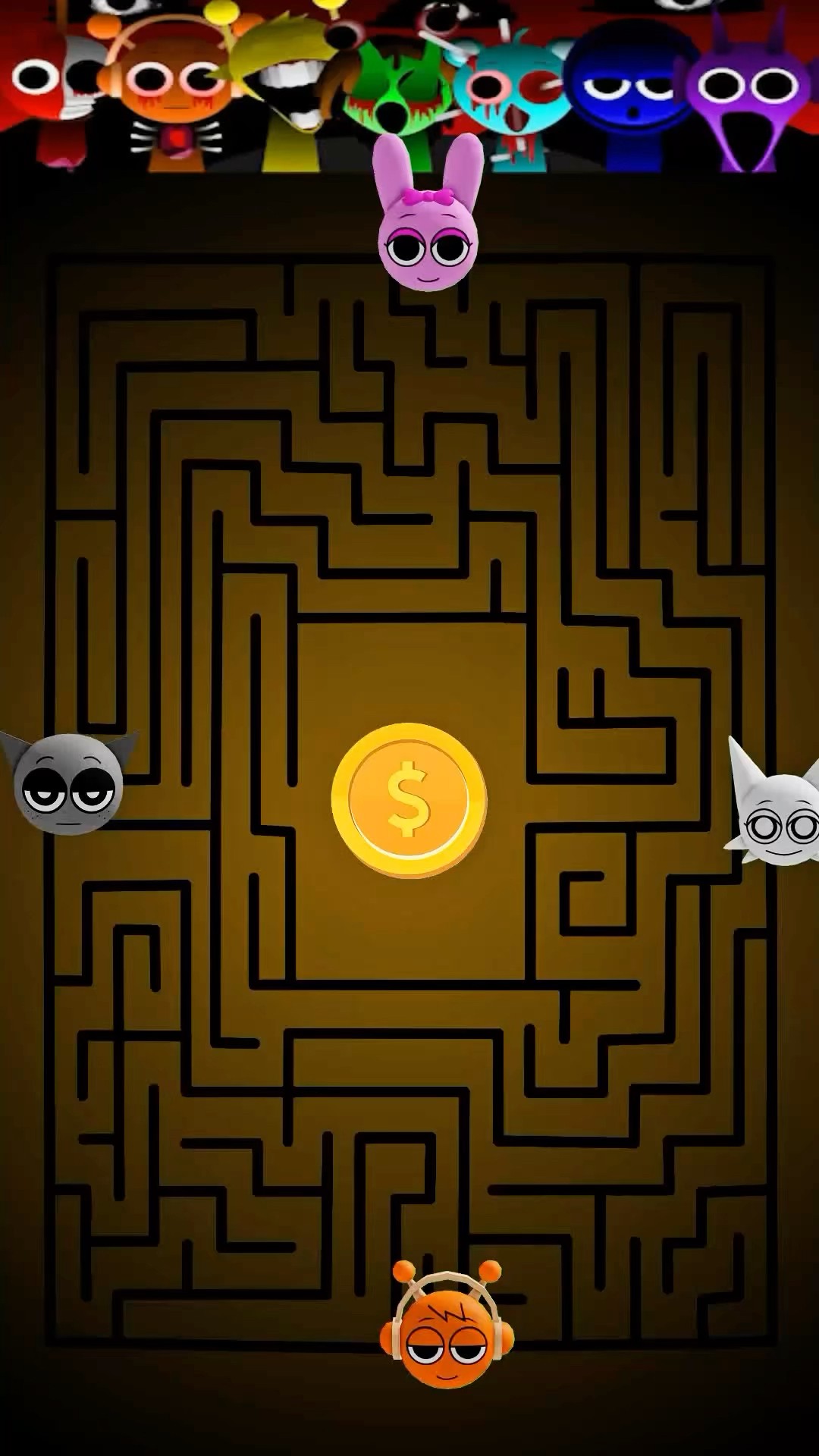 Sprunki Maze #incredibox #sprunki #roblox #animation #apt #sonic #mario #pomni #catnap