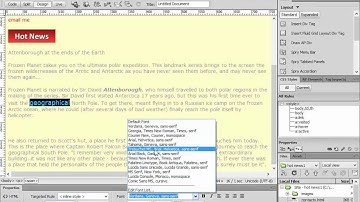 Simple formatting of Text using CSS in Dreamweaver CS6
