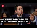 TikTok CEO denies links with Communist Party of China, says 'I'm Singaporean!' | US Senate hearing image