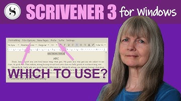 Scrivener 3 for Windows: The Prefix and Suffix Tabs
