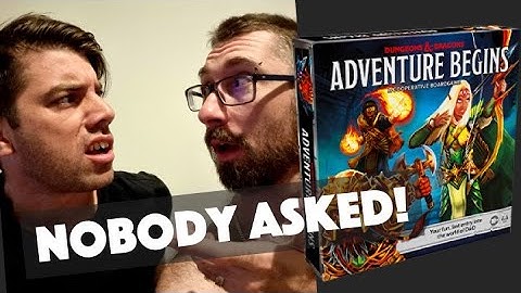 ADVENTURE BEGINS Board Game Review (Dungeons and Dragons)