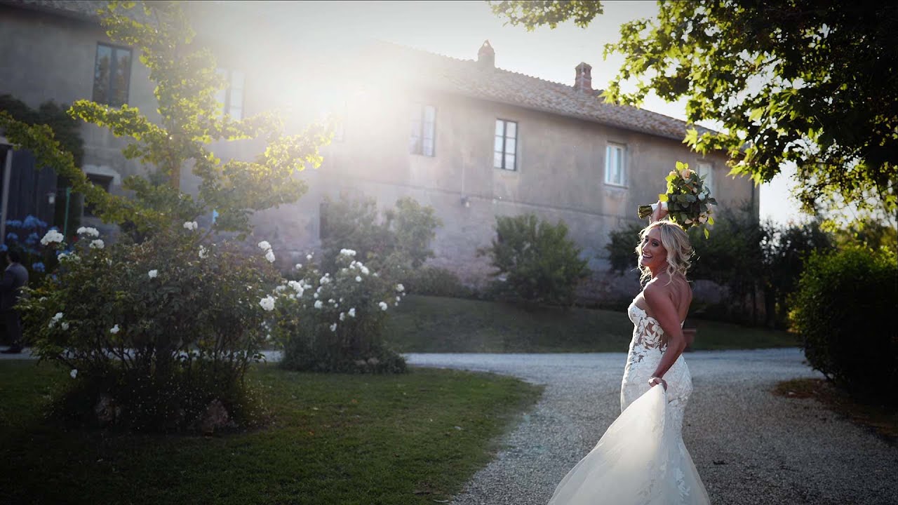 Casale Doria Wedding Video | Emotional First Look, Garden Ceremony, Party & Fireworks