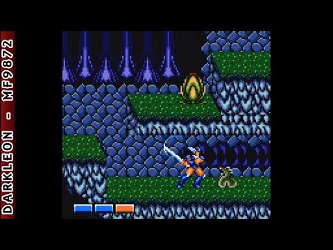 Game Gear - Ax Battler - A Legend of Golden Axe © 1991 Sega - Gameplay