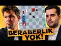 CARLSEN NEPO&#39;YA KARŞI HAMLE TEKRARINI İSTEMİYOR VE KAZANMAYA ZORLUYOR!