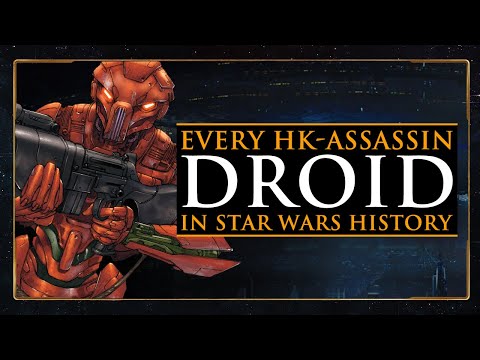 Every HK Assassin Droid in STAR WARS History