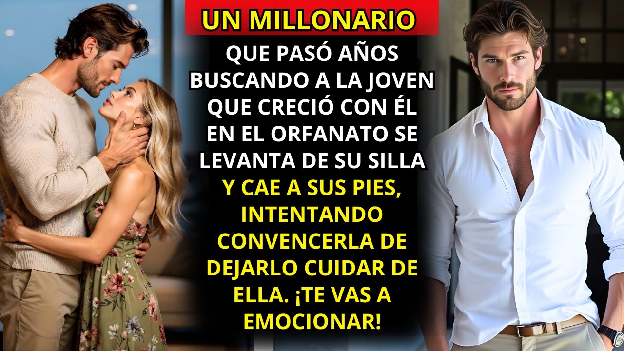 SE ARRODILLÓ A SUS PIES, LEVANTÓ SU ROSTRO Y LE SUPLICÓ QUE LO DEJARA CUIDAR DE ELLA...