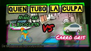 QUIEN TUVO LA CULPA???  NIÑO VZ CARRO 😱😥🤯🙈