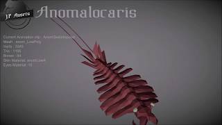 LowPoly Anomalocaris