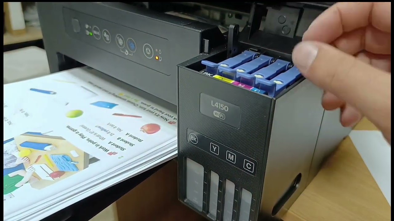 Epson l4150 тонкости с обслуживанием, какие бывают проблемы и по нужде, обговорим его механику и....