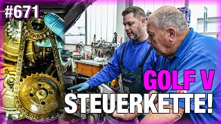 Bei JÜRGEN: Neue STEUERKETTE für Golf V?! 🙄 | LIVE-DIAGNOSE! Punto läuft nicht auf allen Zylindern 🤨