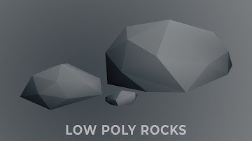 Low Poly Rocks