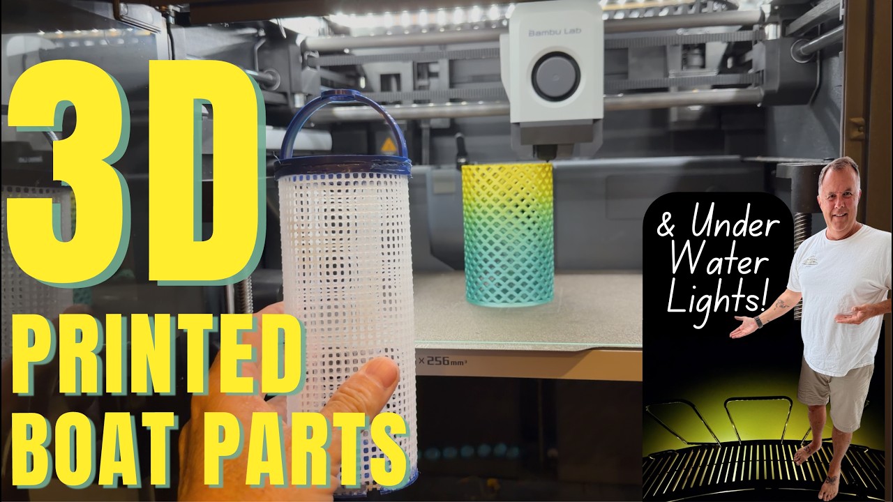 3D PRINTING  🖨️ & UNDERWATER LIGHTS 🚨Hurricane Season Projects Keeping us Busy!