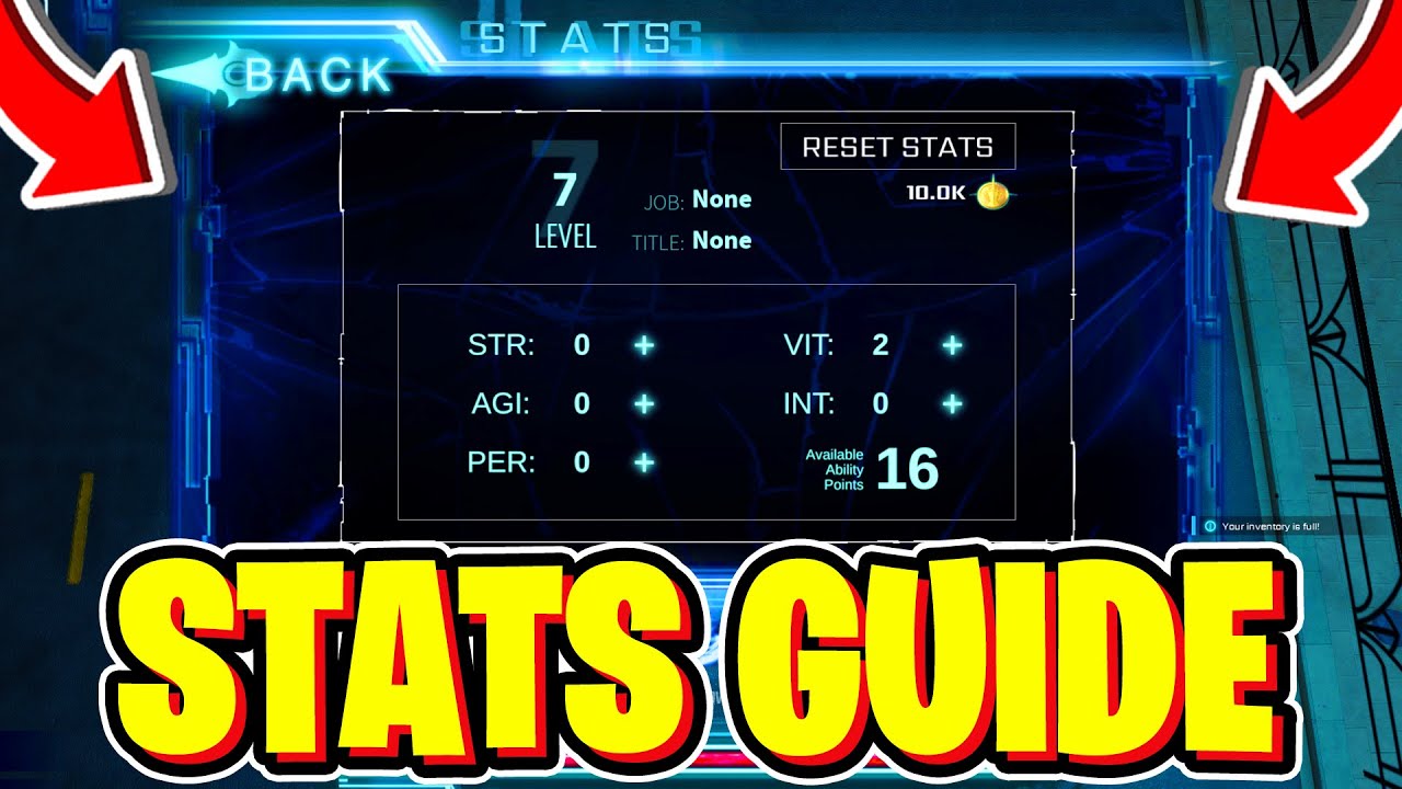 Hunters Chart BEST STATS GUIDE In Hunters! (What Do All Stats Do In Hunters?) Roblox ...