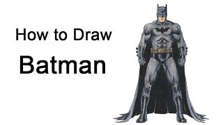 How to Draw Batman (Full Body)