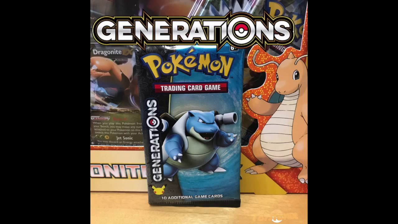 Pokemon Generations Booster Pack YouTube