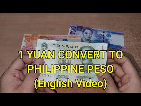 1 Yuan to Philippine Peso - China Money Philippine Peso - China Philippine Money Value