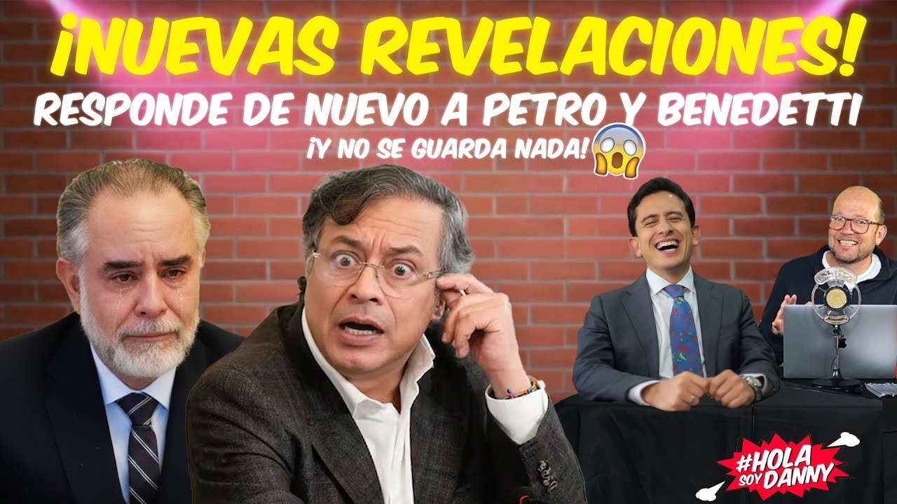 NUEVAS REVELACIONES: LUIS CARLOS REYES LE RESPONDE DE NUEVO A PETRO Y BENEDETTI Y NO SE GUARDA NADA