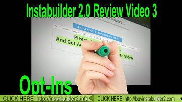 InstaBuilder 2.0 Review Opt Ins