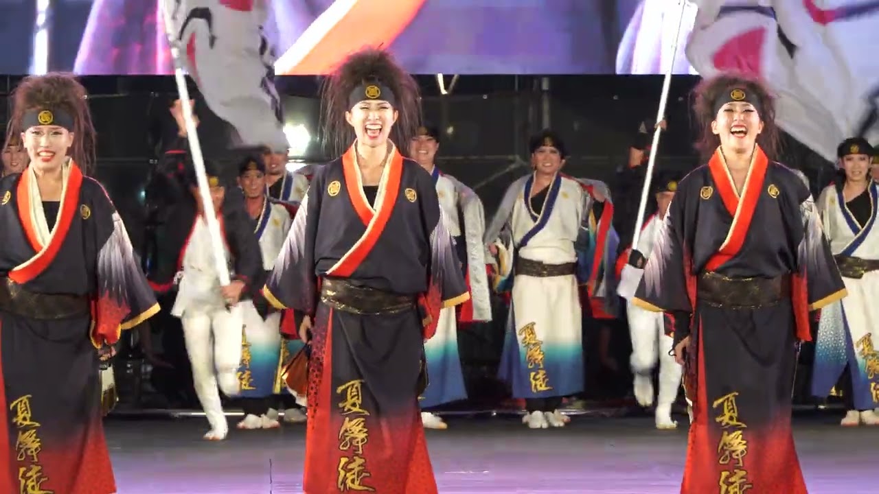 大賞🏅演舞　夏舞徒 📍想いを胸に、翔べ【4K】／第15回かみす舞っちゃげ祭り2024