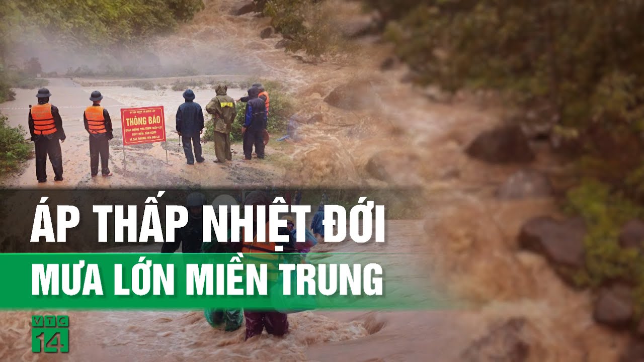 Bão số 4 suy yếu thành áp thấp nhiệt đới| VTC14 - YouTube