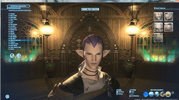 FFXIV A Realm Reborn: Character Creation Benchmark