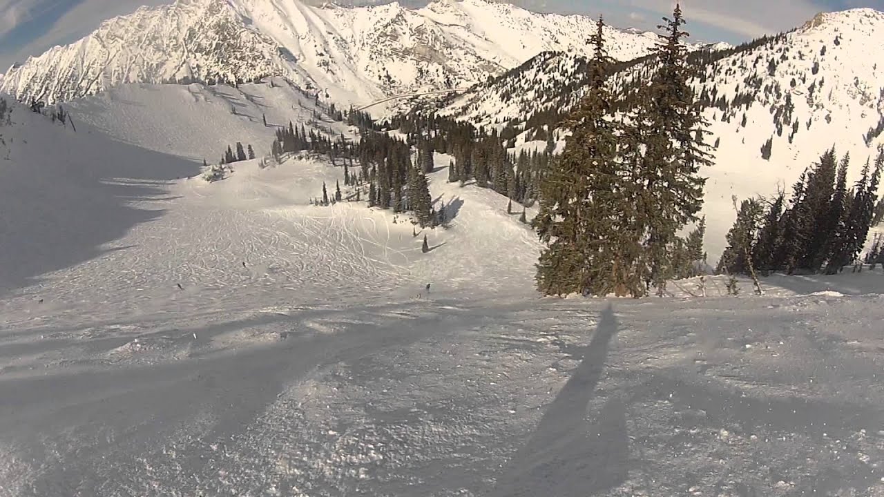 Snowbird 02 21 14 Great Scott And Tree Jump YouTube