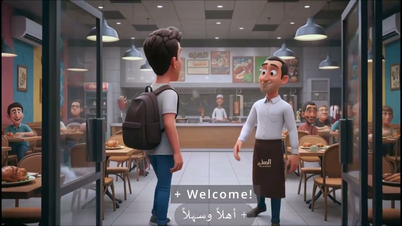 Learn Egyptian Arabic at the Restaurant 🇪🇬🍽️ | Real Conversation Practice